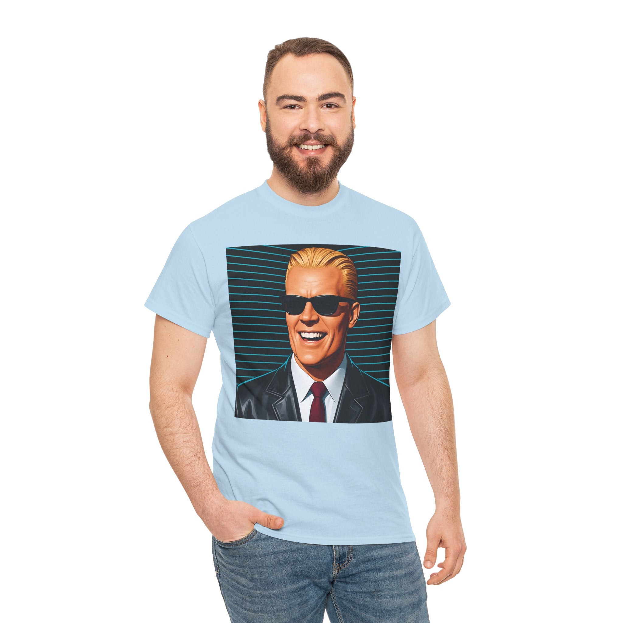 'MAX HEADROOM' — T shirt
