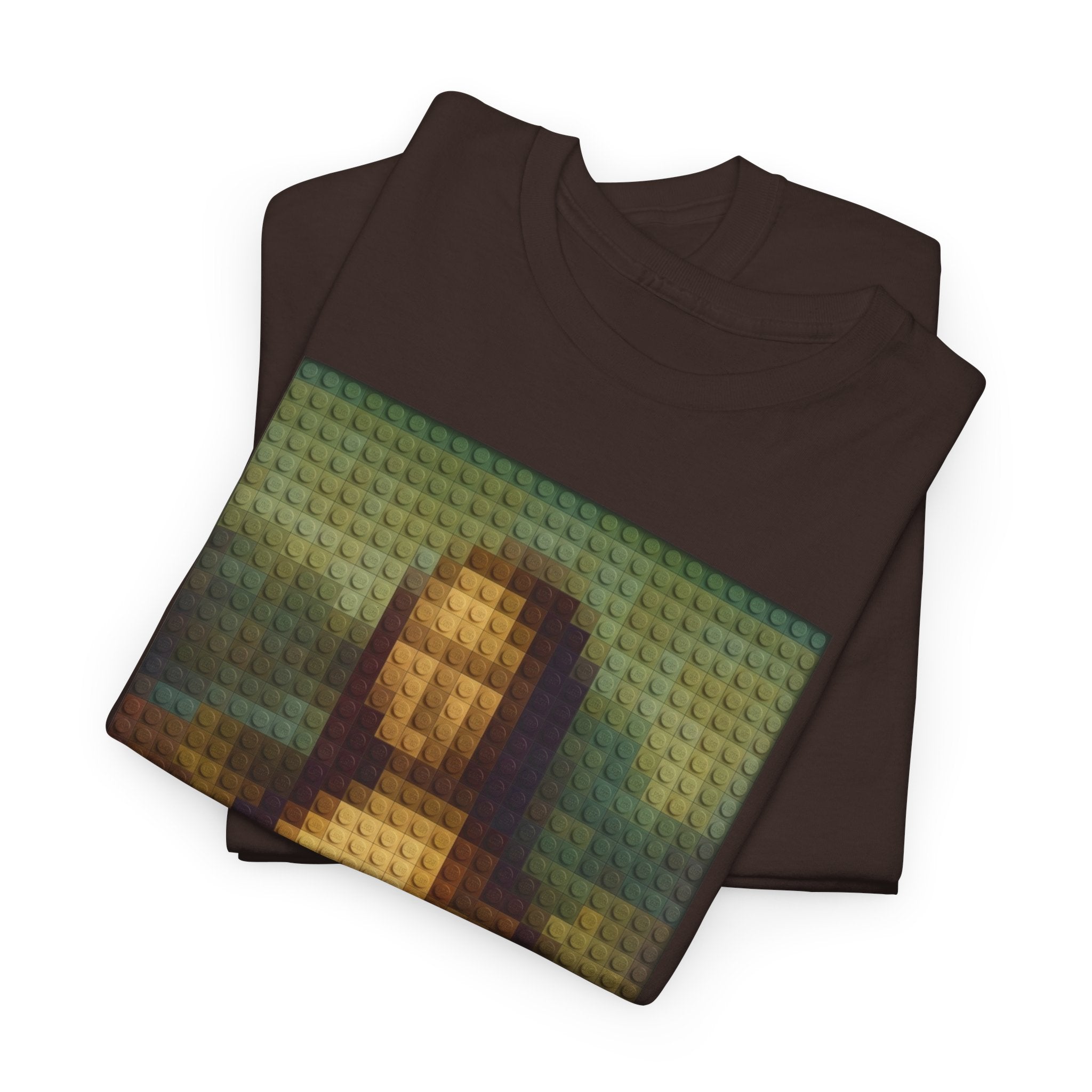 Pixelated Mona Lisa - T‑Shirt