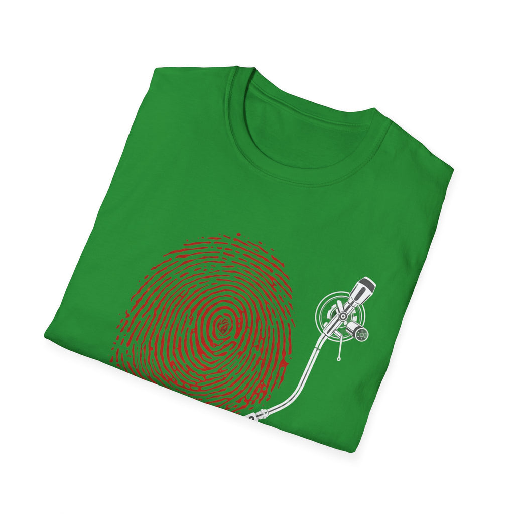 Fingerprint Turntable — T-Shirt