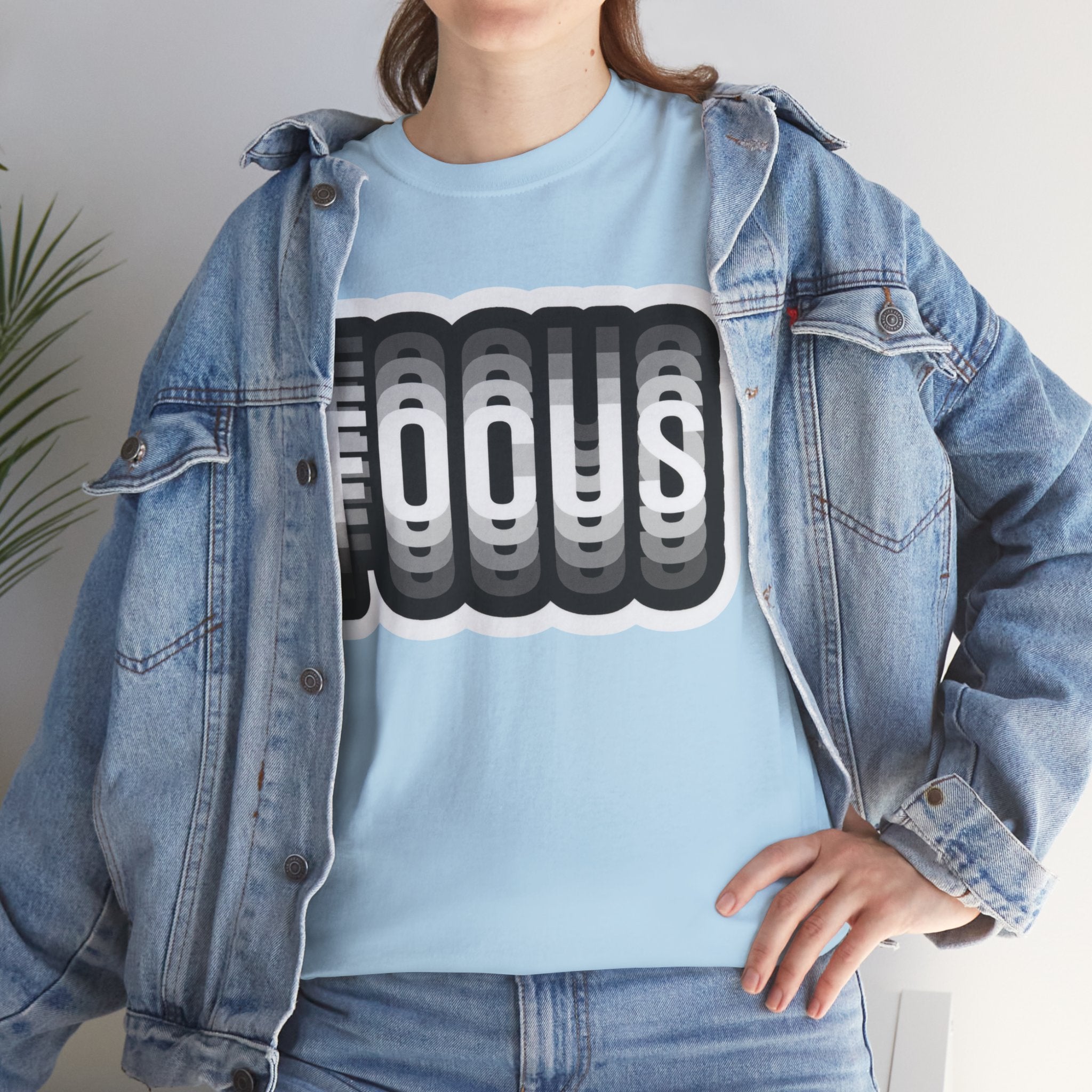 Focus Optical Illusion — T Shirt