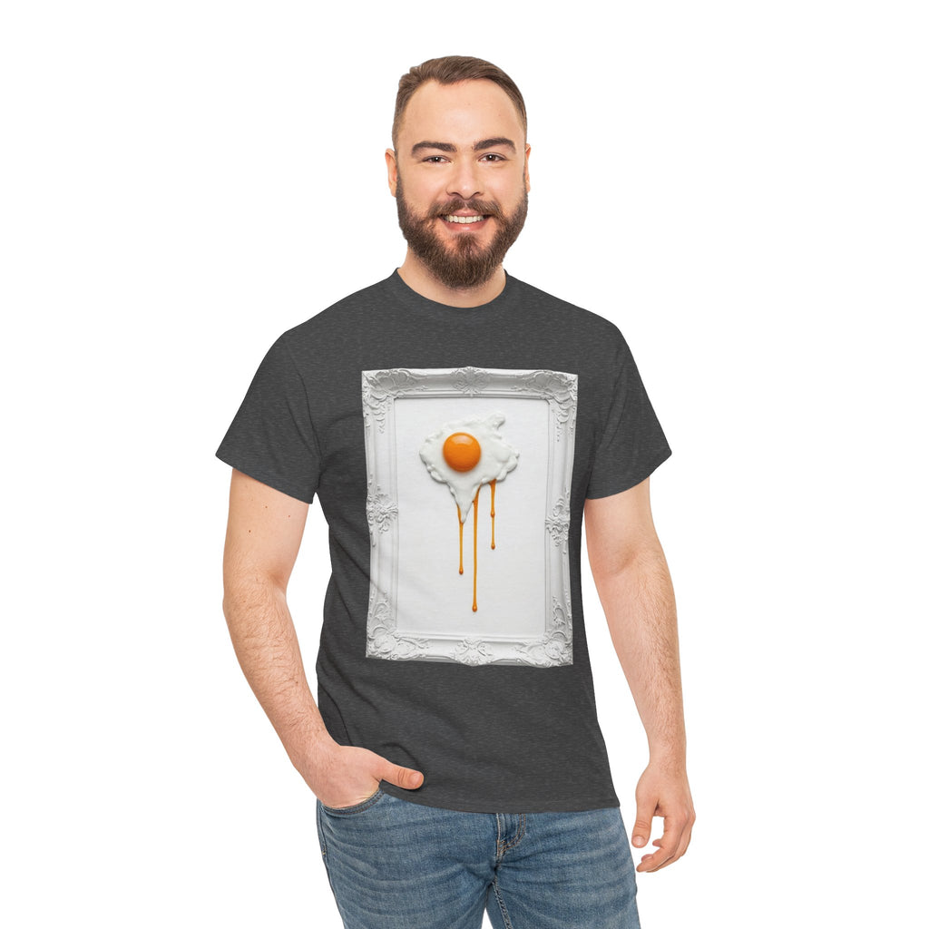 Artful Drip Fried Egg — T‑Shirt