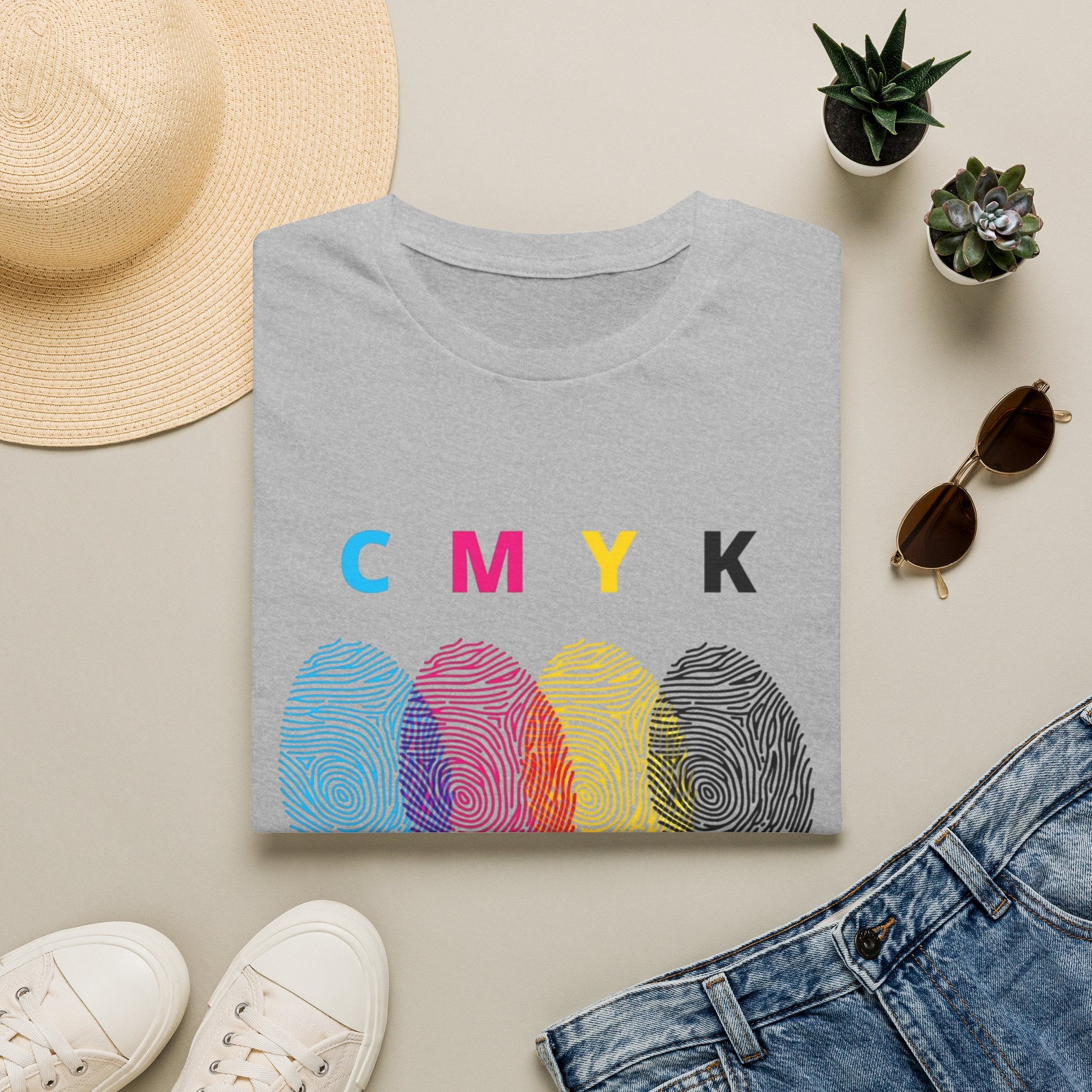 CMYK Fingerprint — T-Shirt
