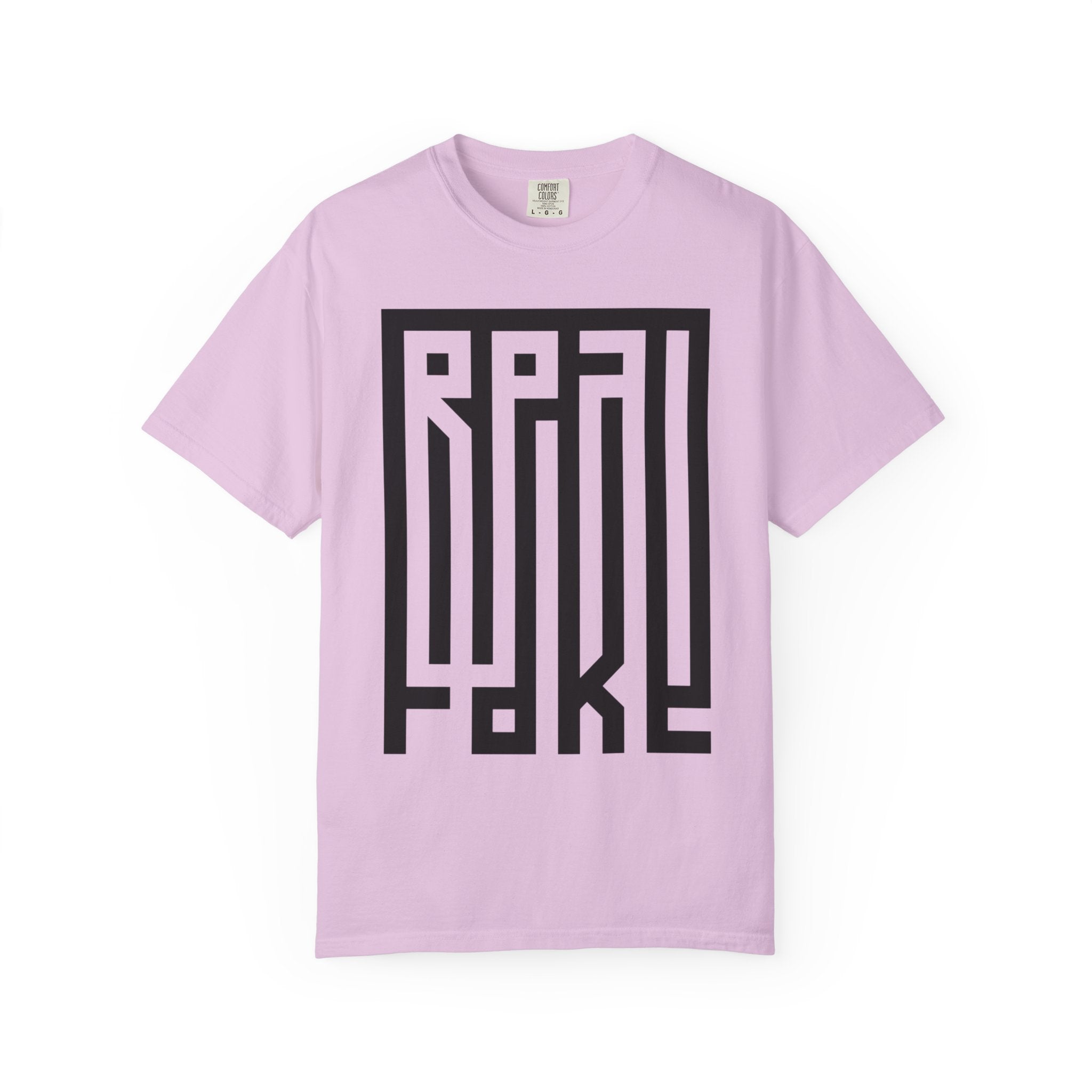 'Real/Fake' — T-Shirt