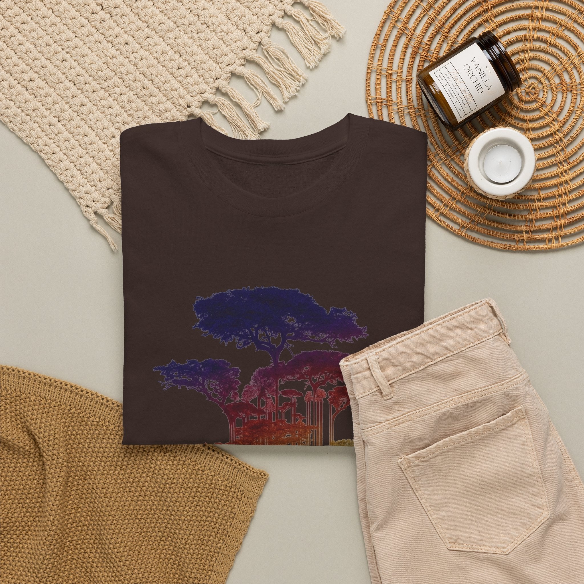Barcode Forest T‑Shirt