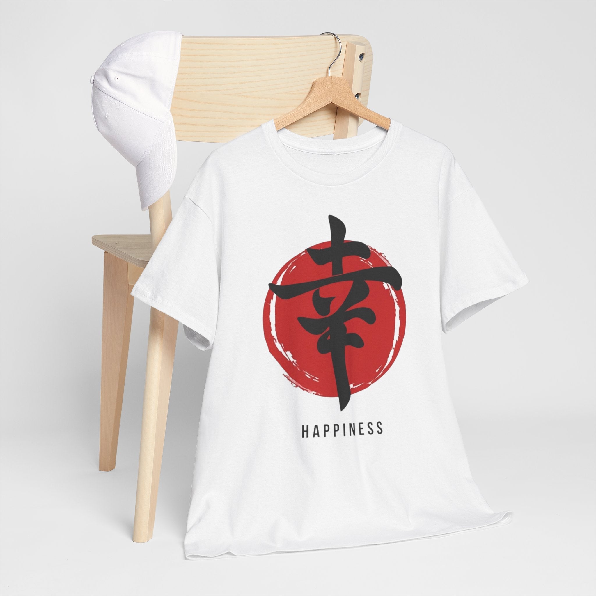 Happiness Kanji — T‑Shirt