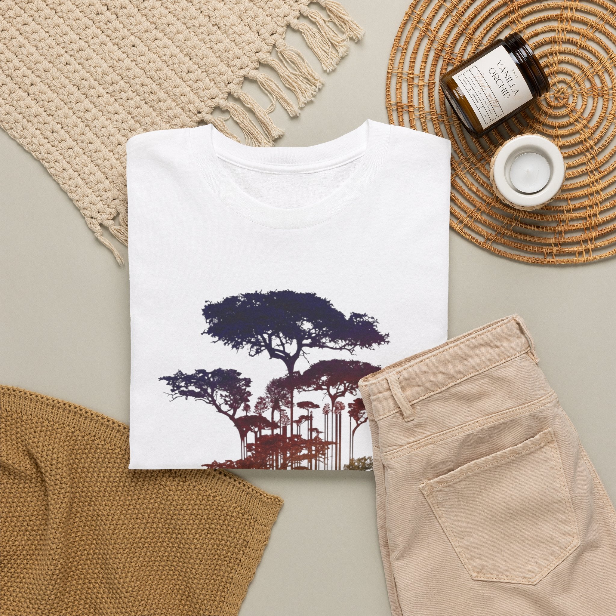 Tree Barcode — T-Shirt