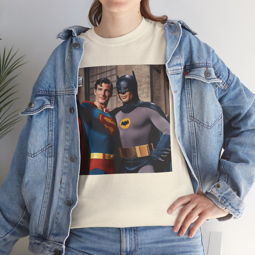 Retro Superhero Selfie - T shirt