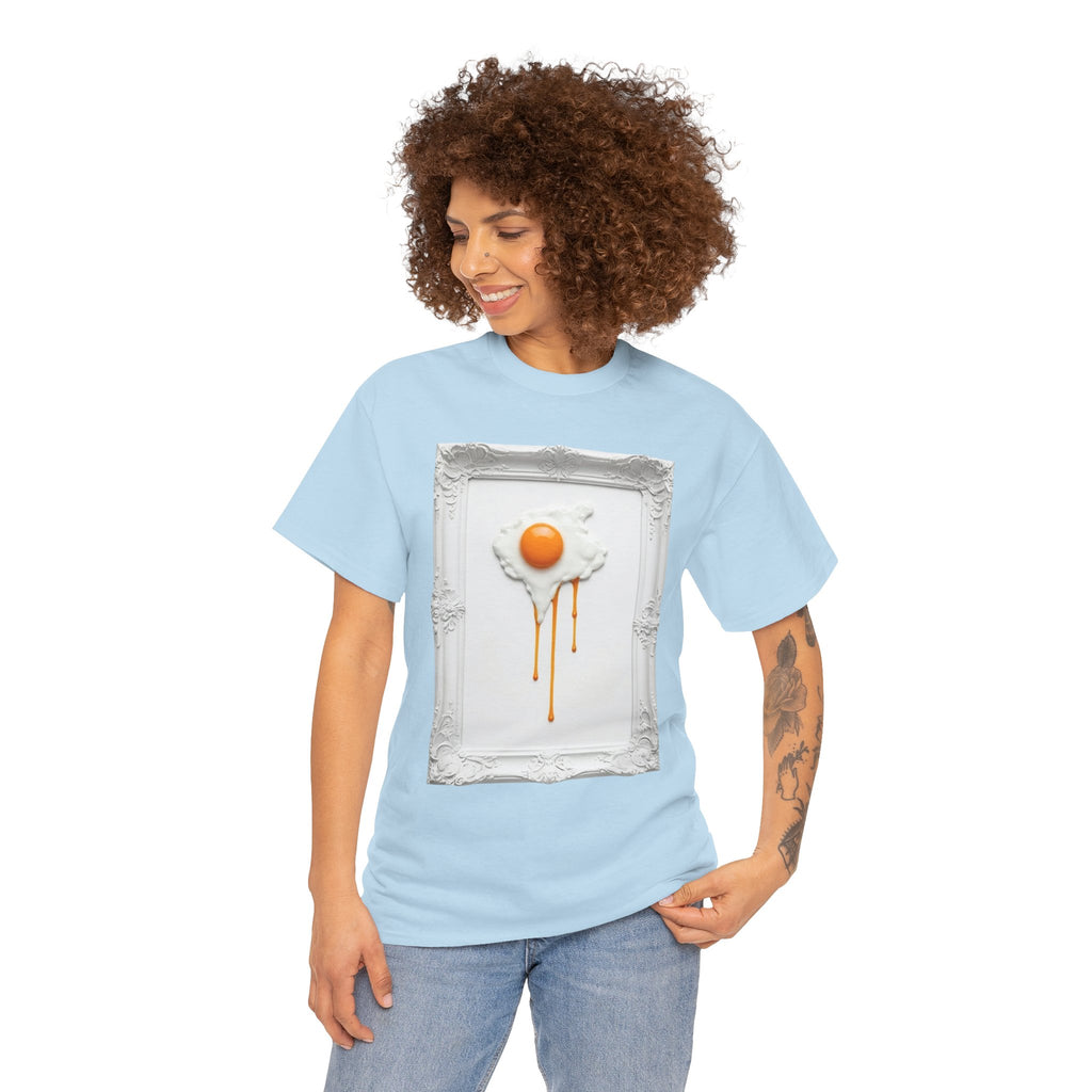 Artful Drip Fried Egg — T‑Shirt