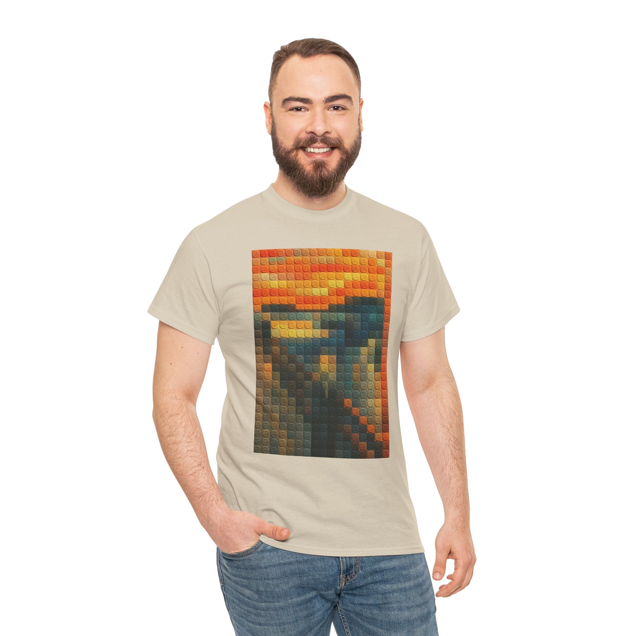 Pixelated Scream — T-Shirt