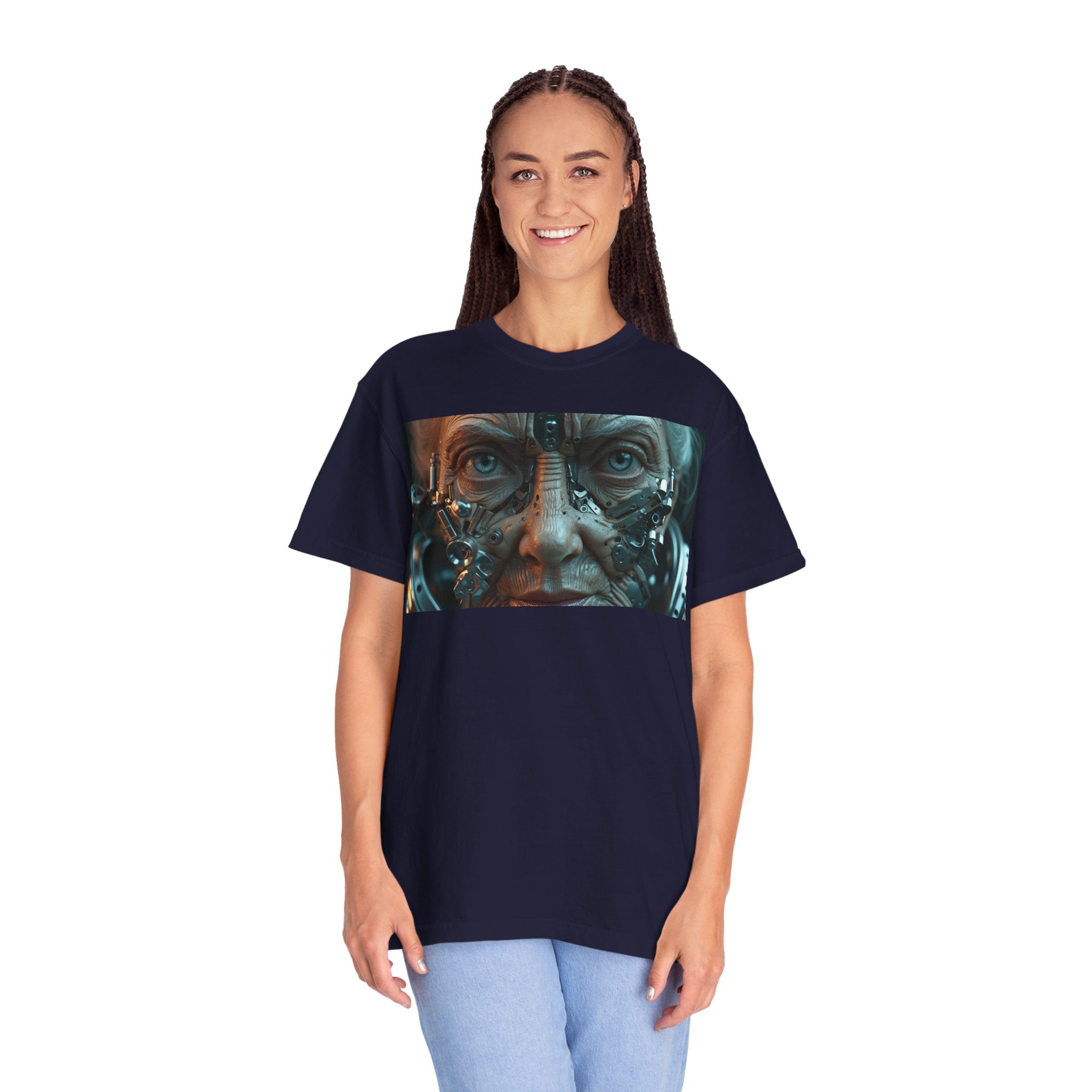 Cybernetic Old Face —T‑Shirt