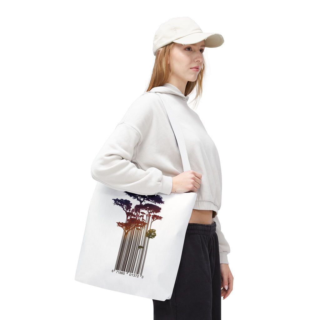 Barcode Forest — Tote Bag