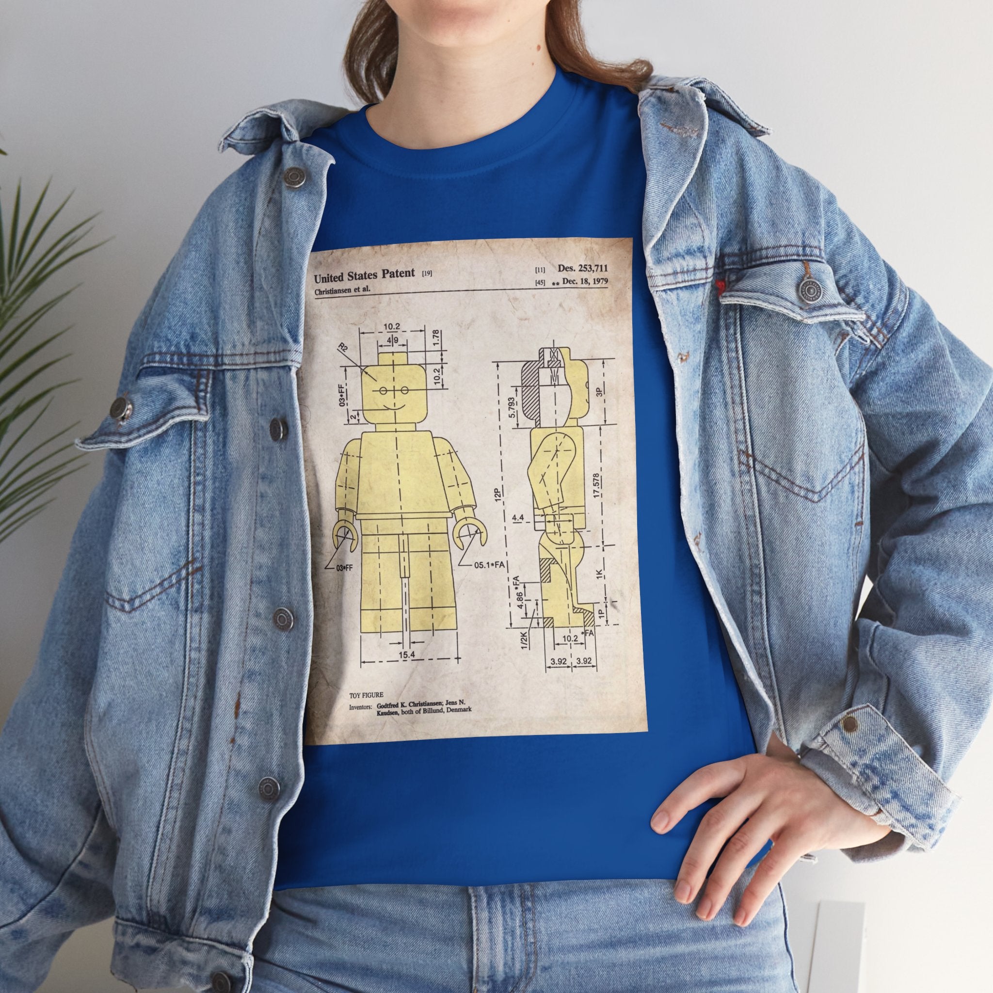 Lego Minifigure Patent — T‑Shirt