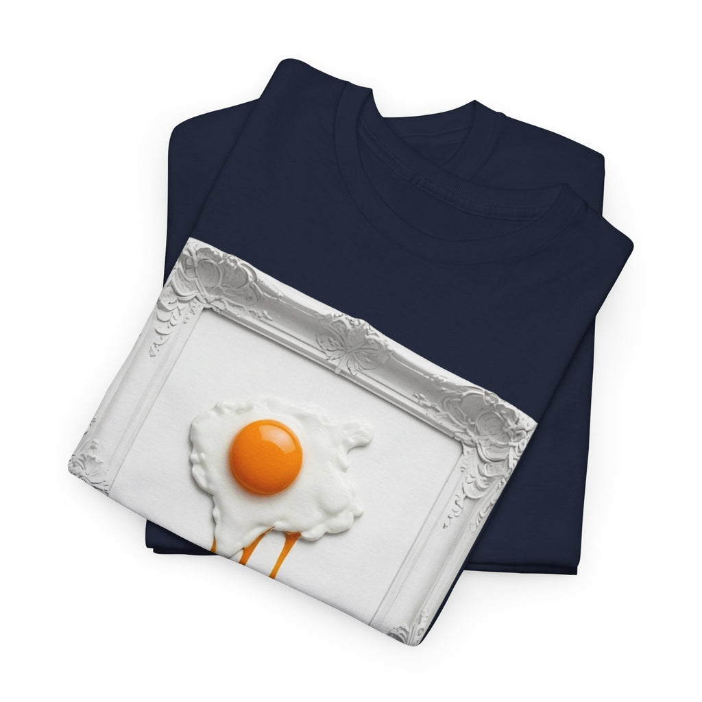 Artful Drip Fried Egg — T‑Shirt