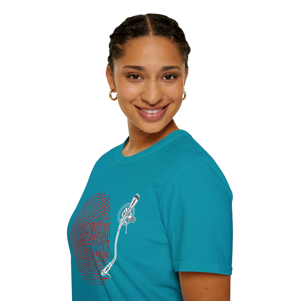 Fingerprint Turntable — T-Shirt