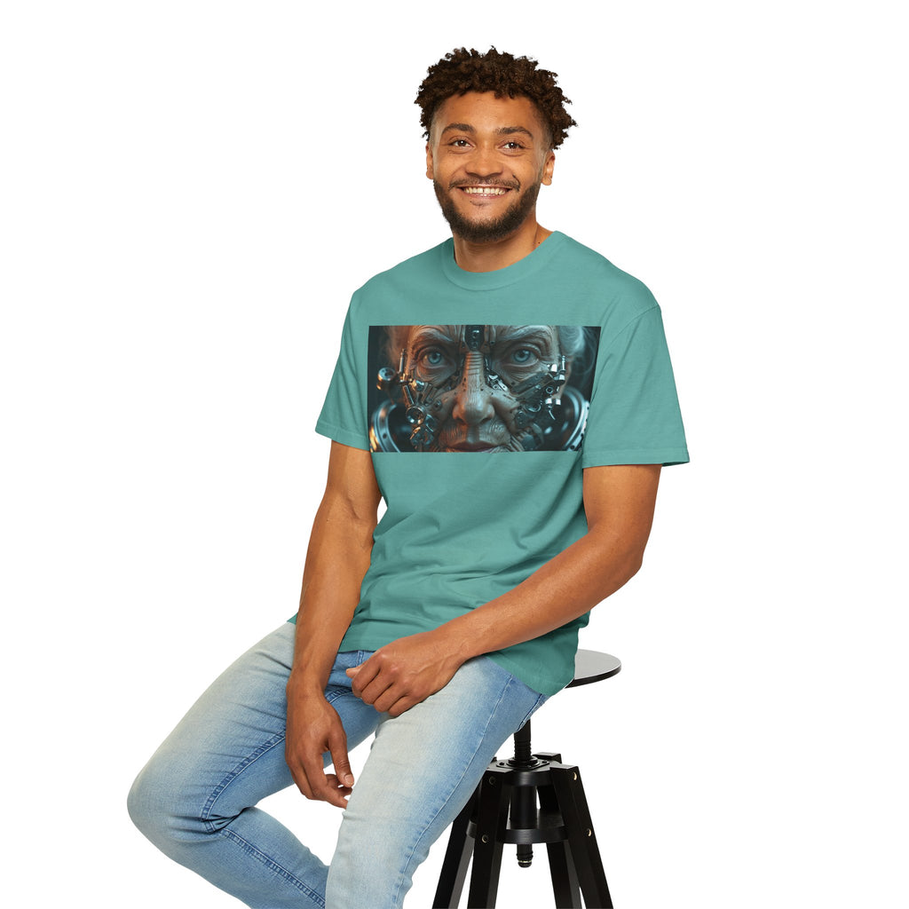 Cybernetic Old Face —T‑Shirt