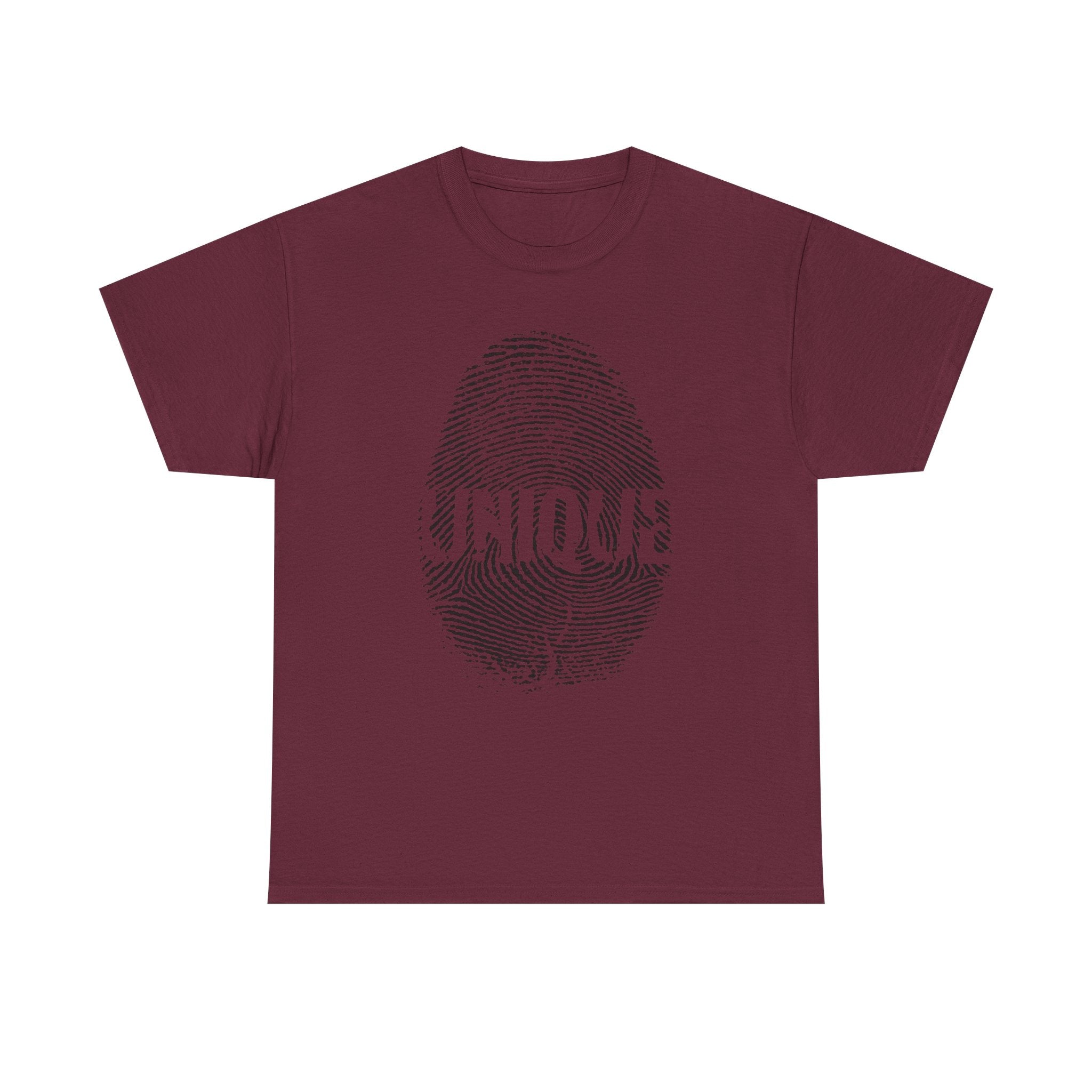 Unique Fingerprint Tee — Graphic Identity T-Shirt