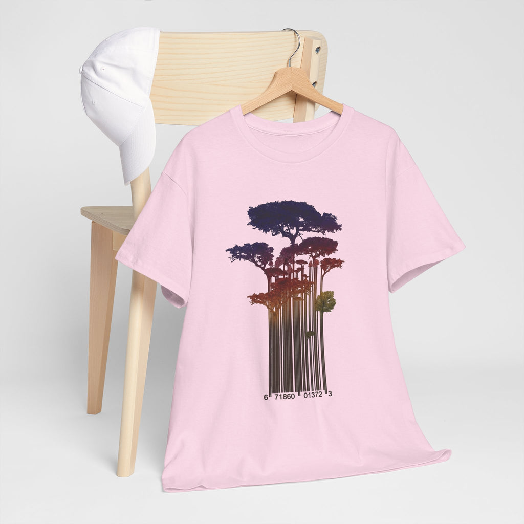 Barcode Forest T‑Shirt