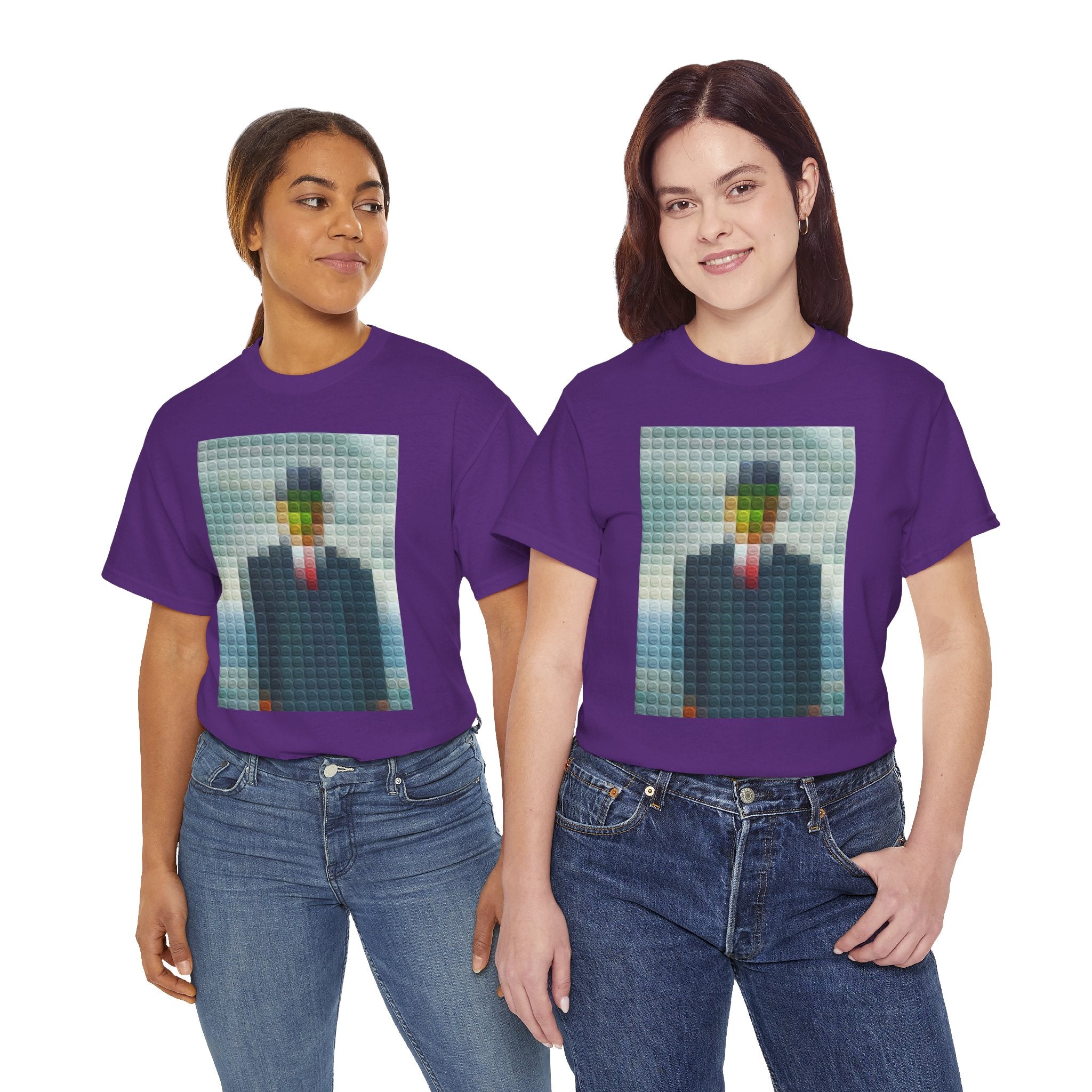 Surreal Pixelated Man - T-Shirt