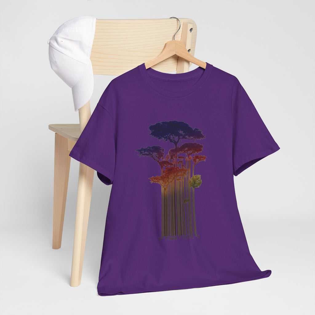 Barcode Forest T‑Shirt