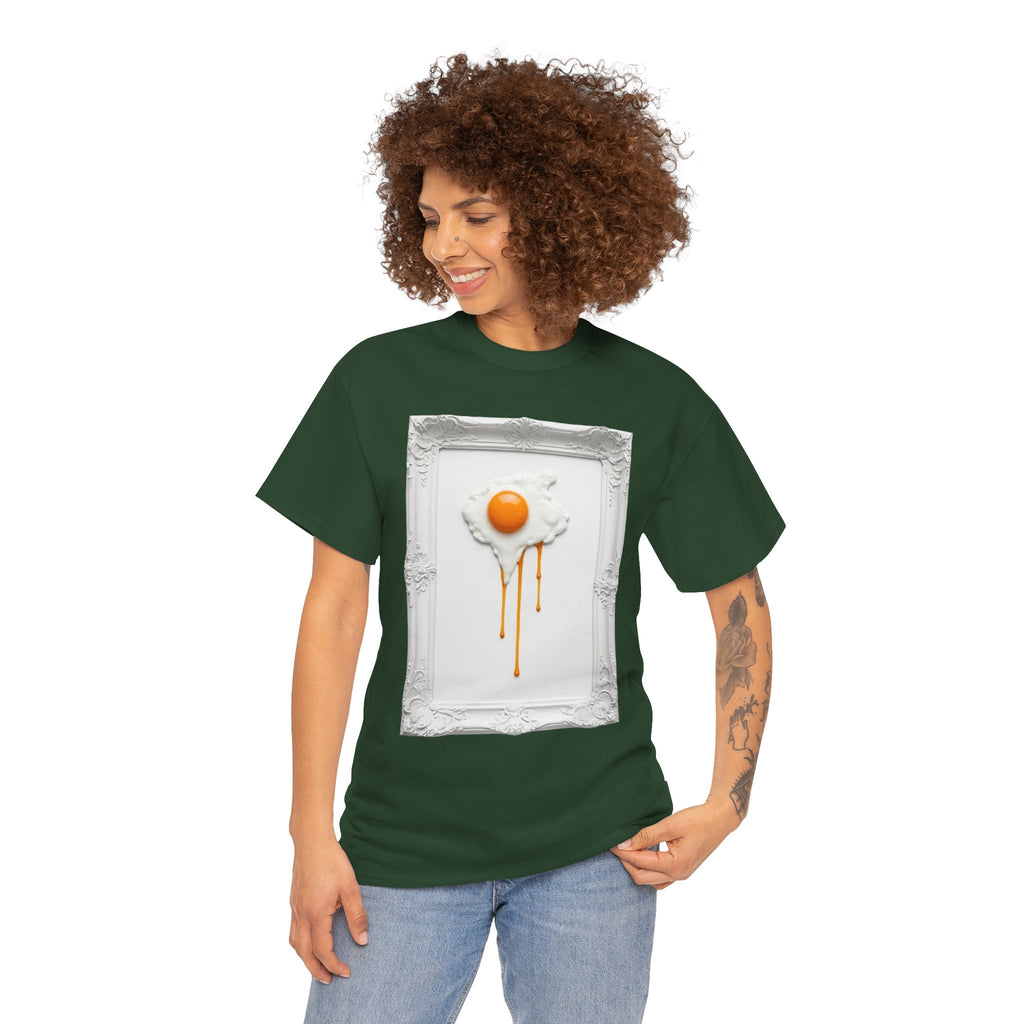 Artful Drip Fried Egg — T‑Shirt