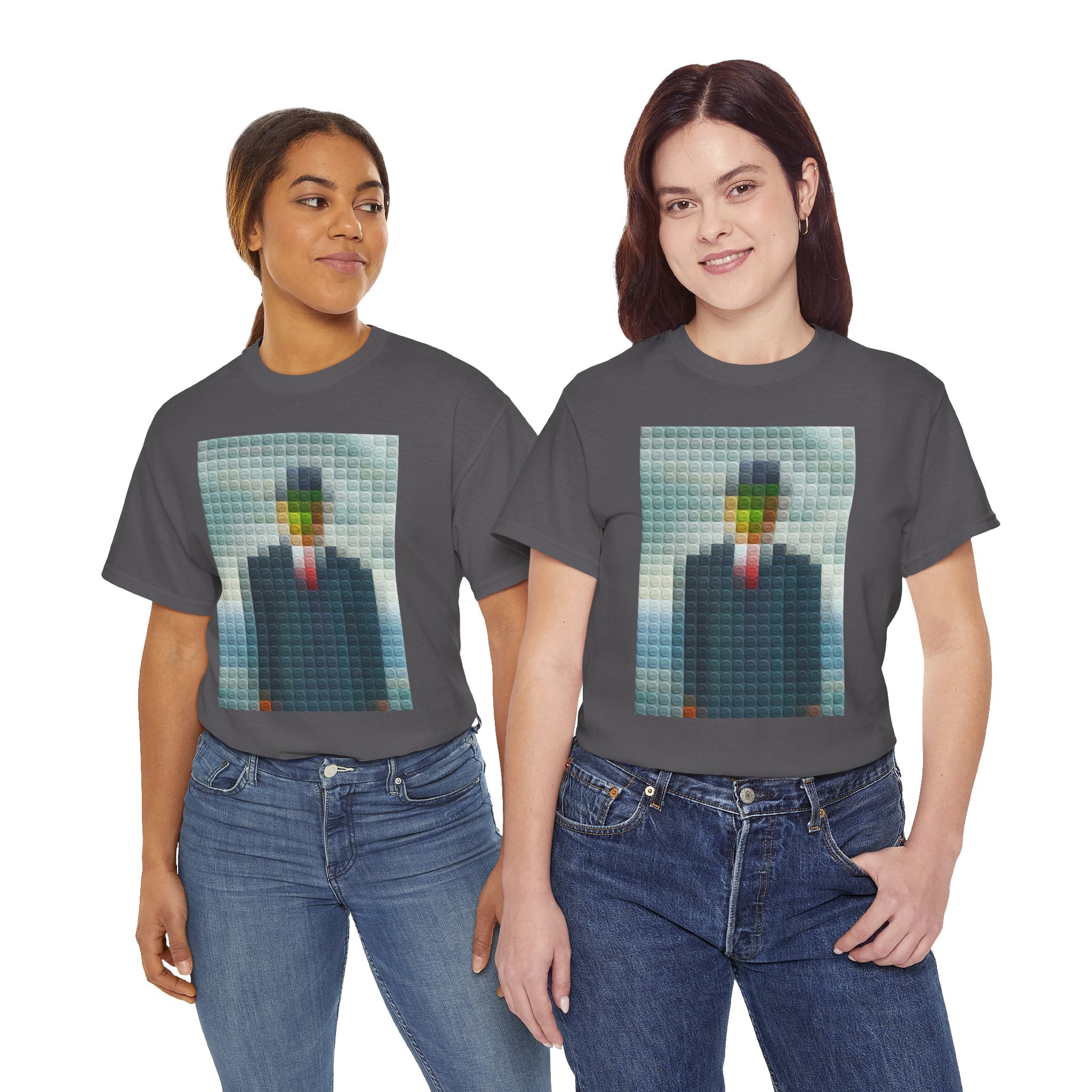 Surreal Pixelated Man - T-Shirt