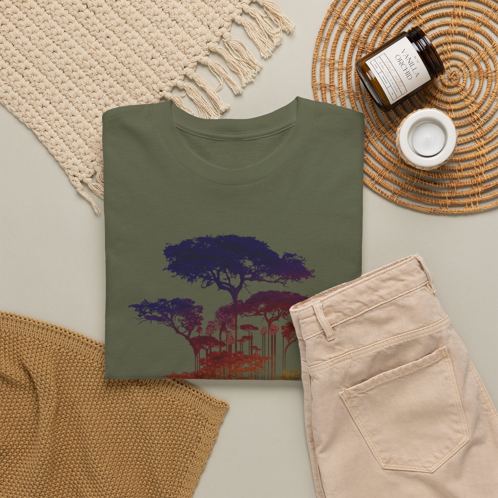 Tree Barcode — T-Shirt
