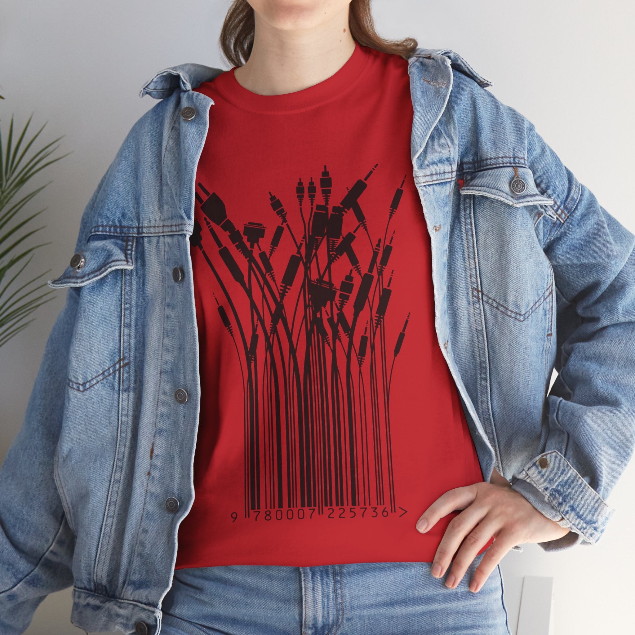 Barcode Wildflowers — T-Shirt
