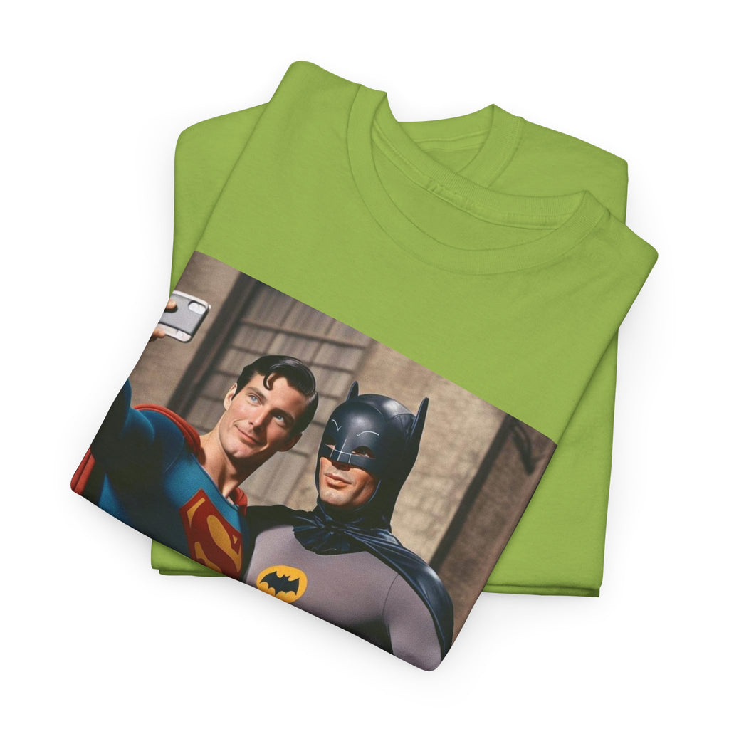 Retro Superhero Selfie - T shirt