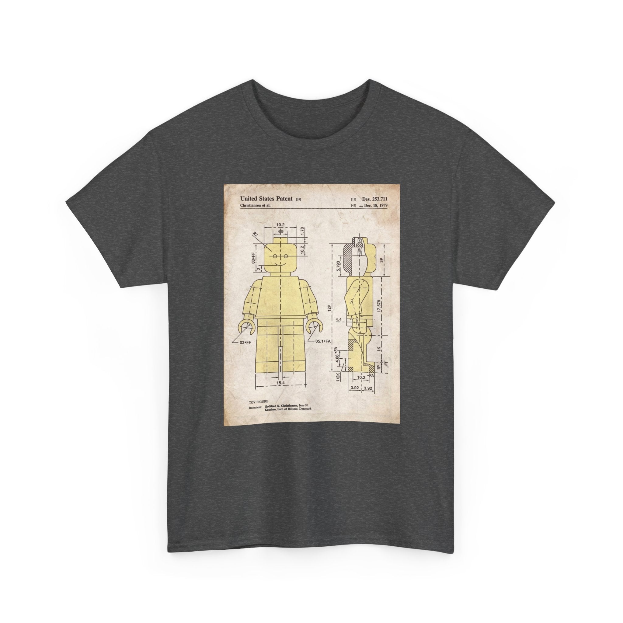 Lego Minifigure Patent — T‑Shirt