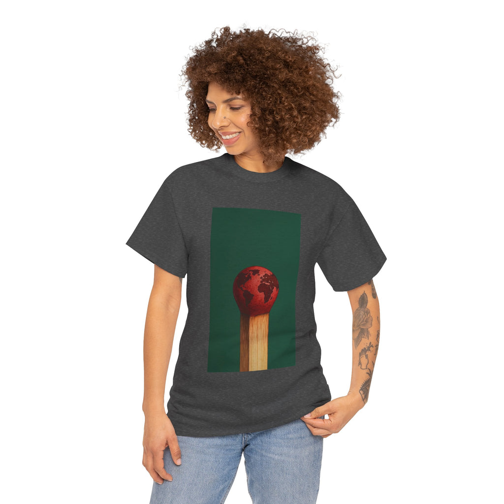 Matchstick Earth — T‑Shirt