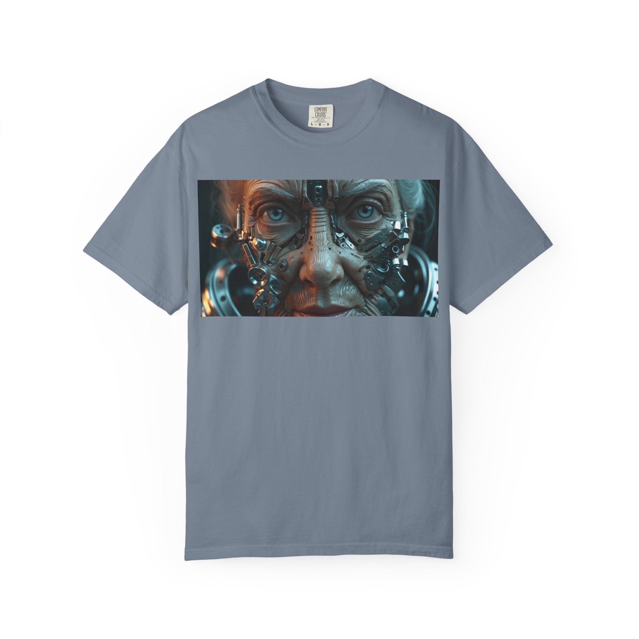 Cybernetic Old Face —T‑Shirt
