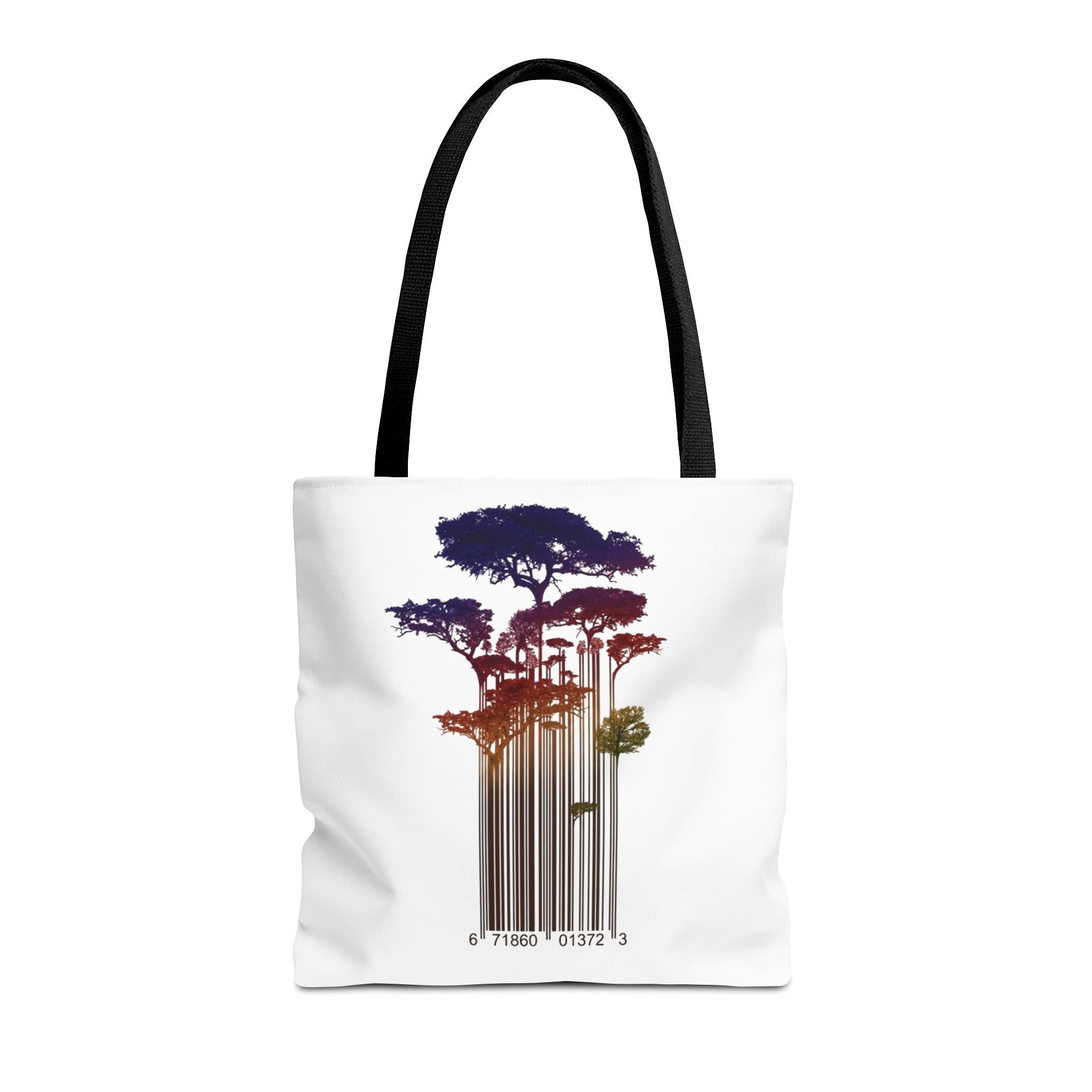 Barcode Forest — Tote Bag