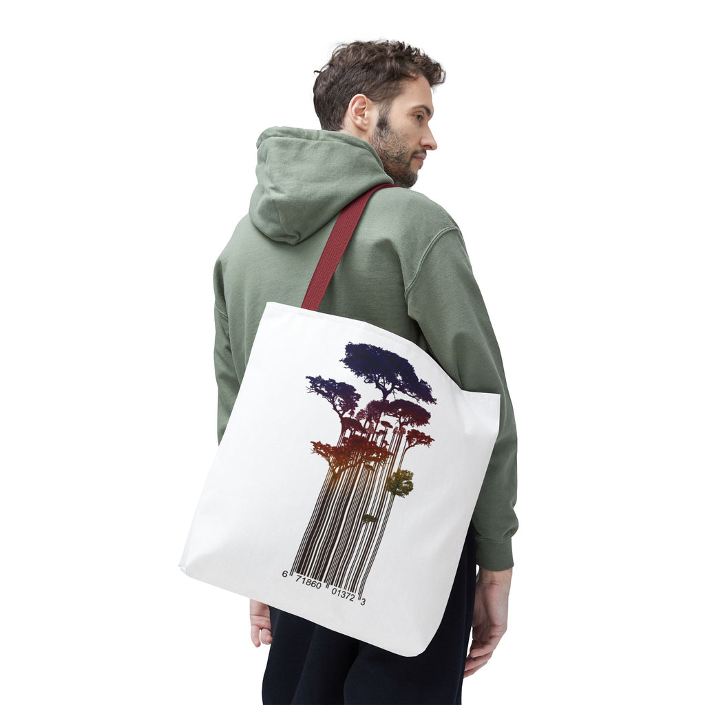 Barcode Forest — Tote Bag