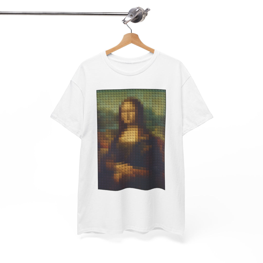 Pixelated Mona Lisa - T‑Shirt