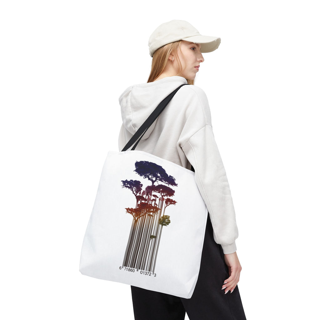 Barcode Forest — Tote Bag