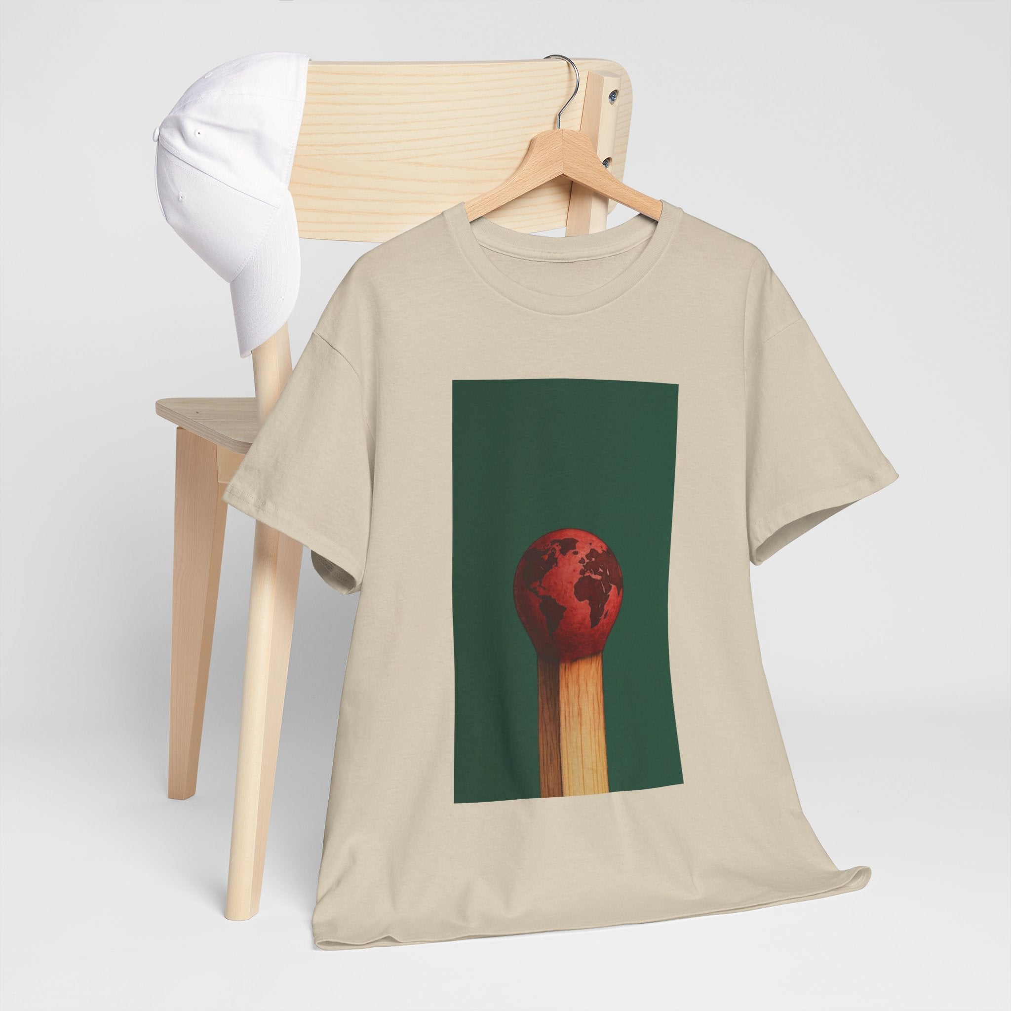 Matchstick Earth — T‑Shirt