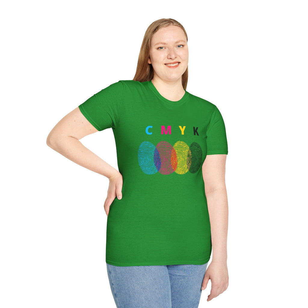 CMYK Fingerprint — T-Shirt