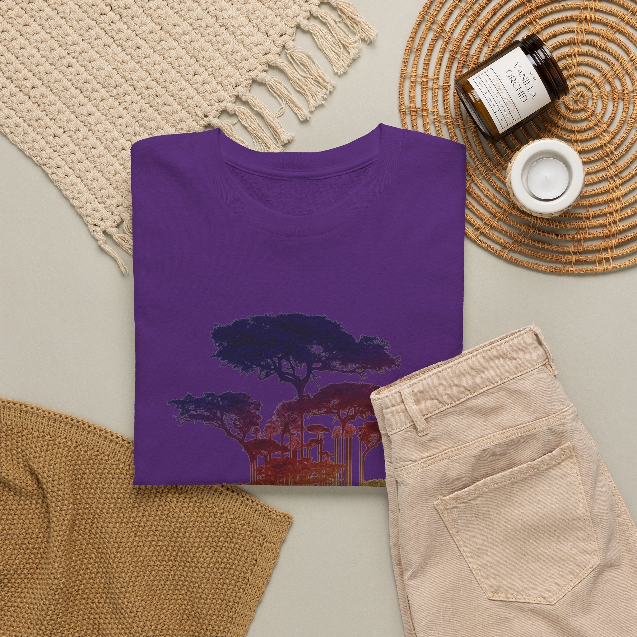 Barcode Forest T‑Shirt