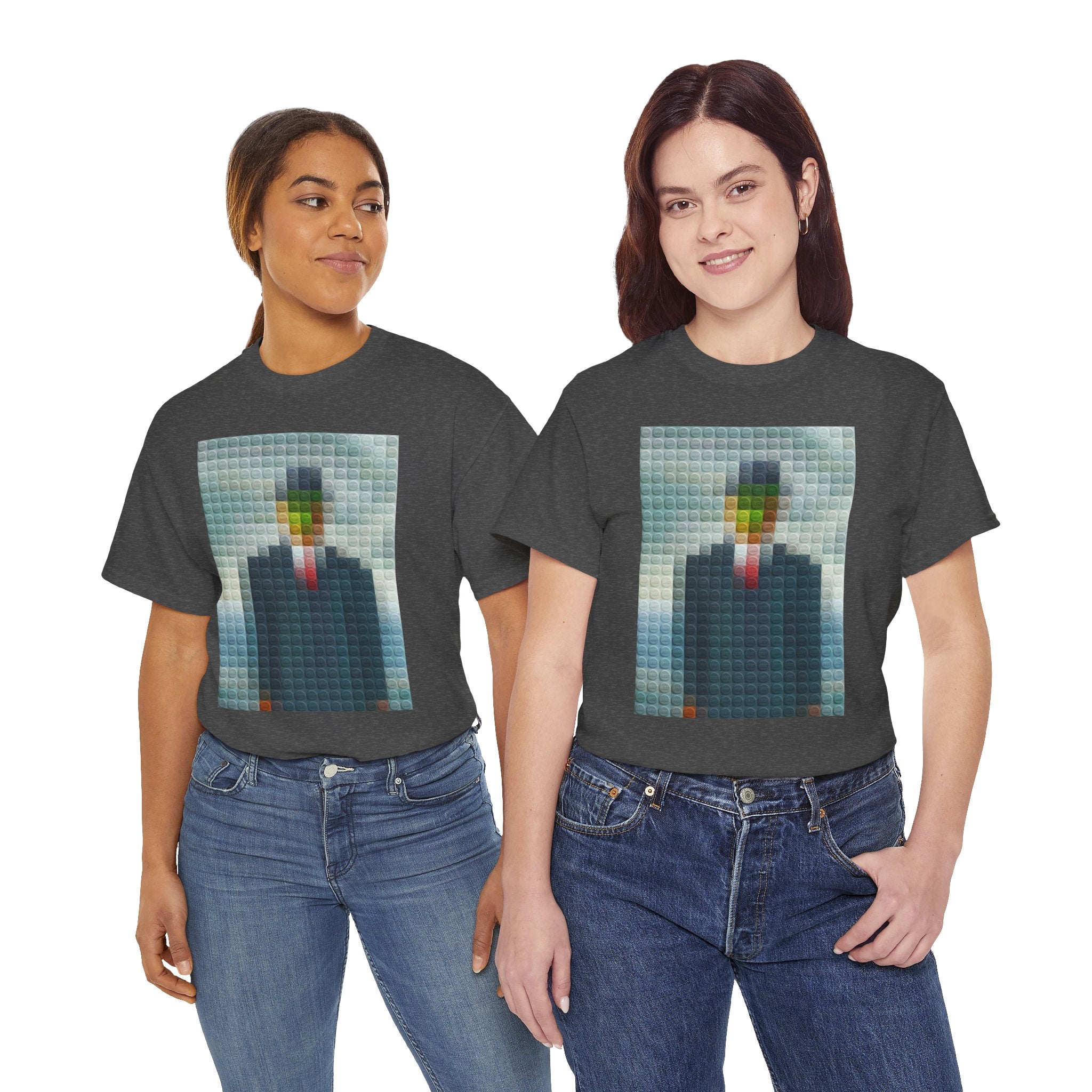 Surreal Pixelated Man - T-Shirt
