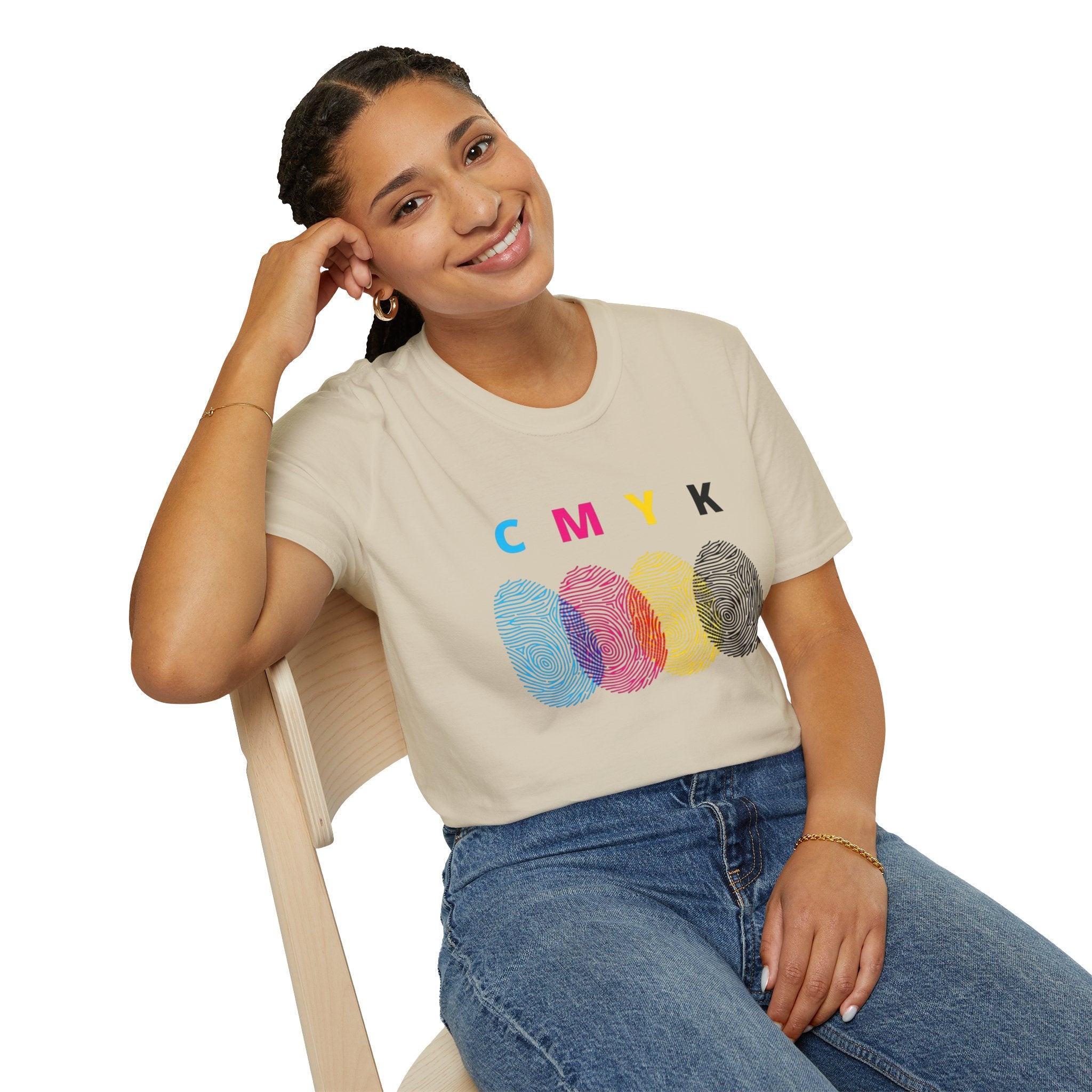 CMYK Fingerprint — T-Shirt