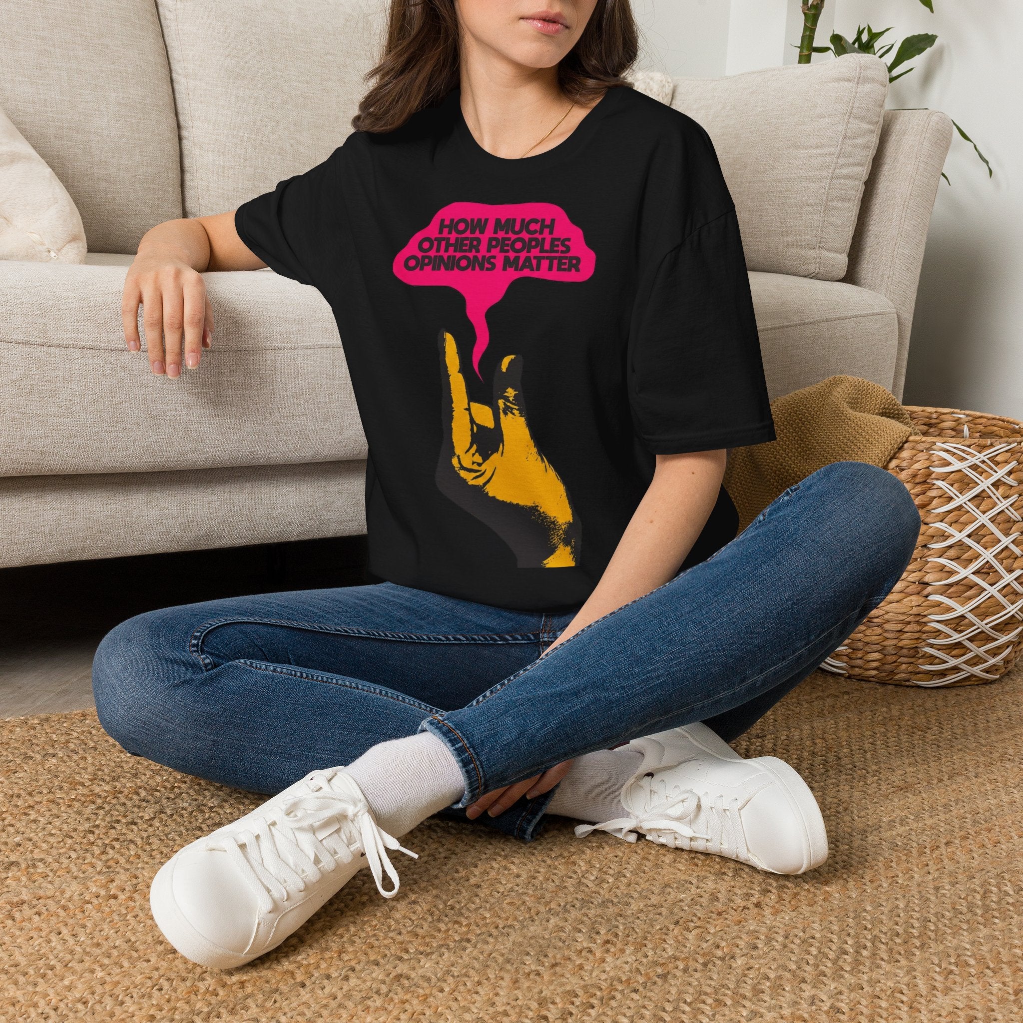 'How Much Other Peoples Opinions Matter' — T-Shirt