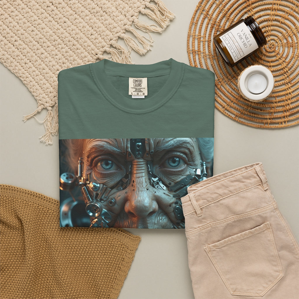 Cybernetic Old Face —T‑Shirt