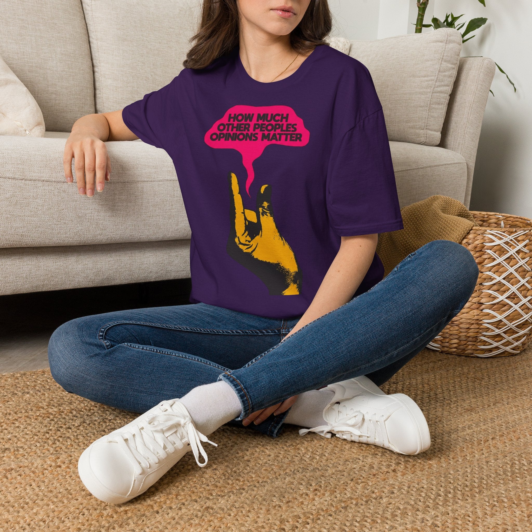 'How Much Other Peoples Opinions Matter' — T-Shirt