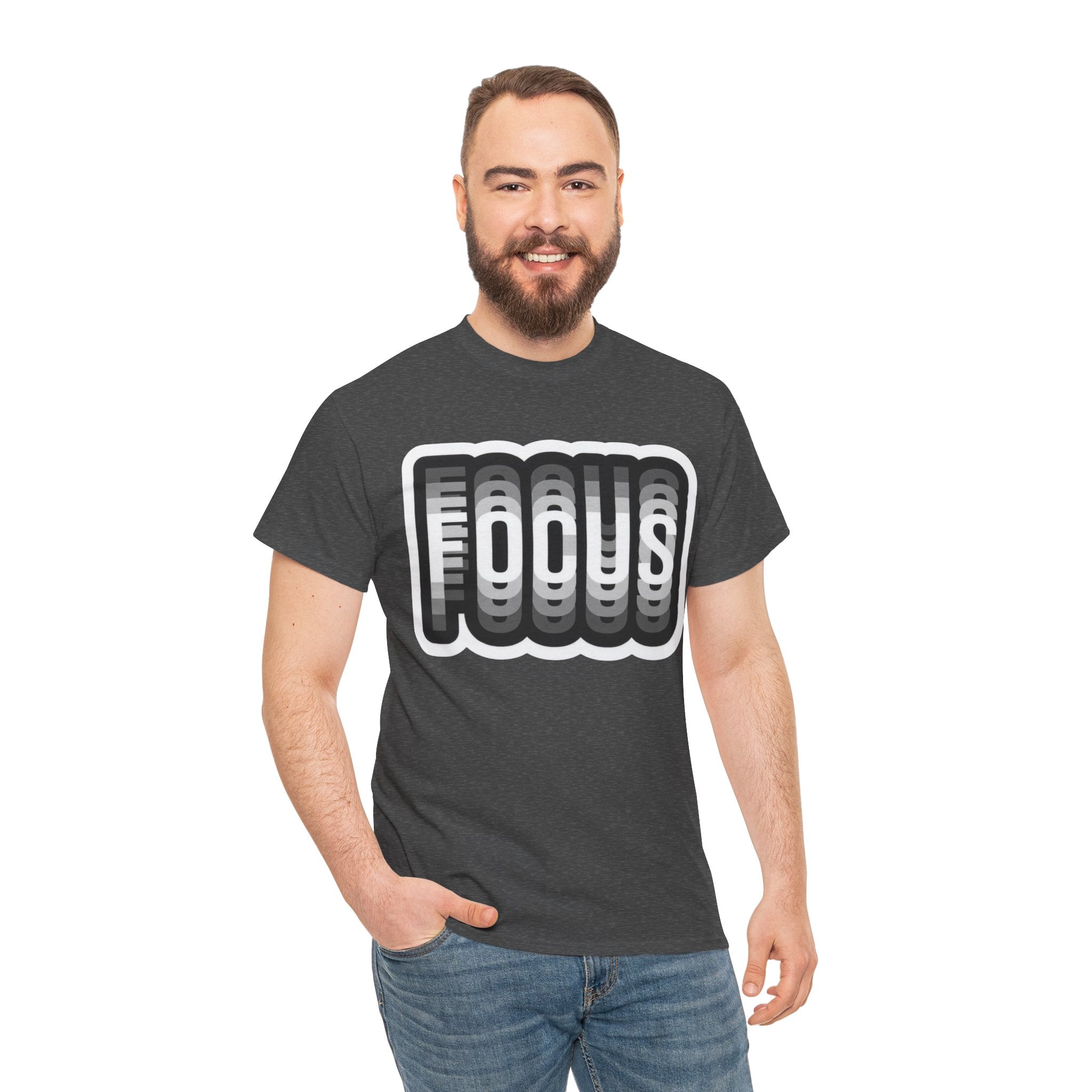 Focus Optical Illusion — T Shirt