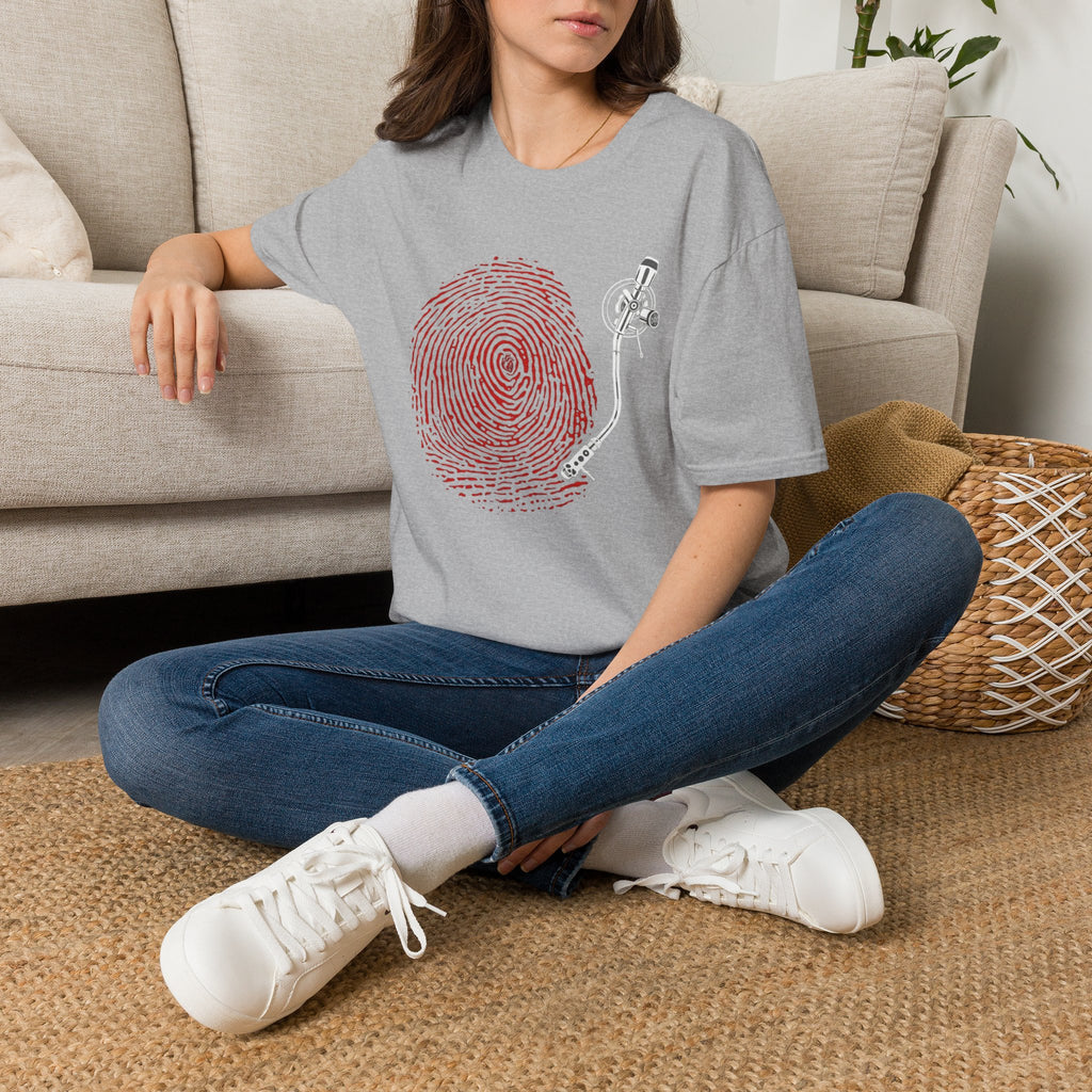 Fingerprint Turntable — T-Shirt
