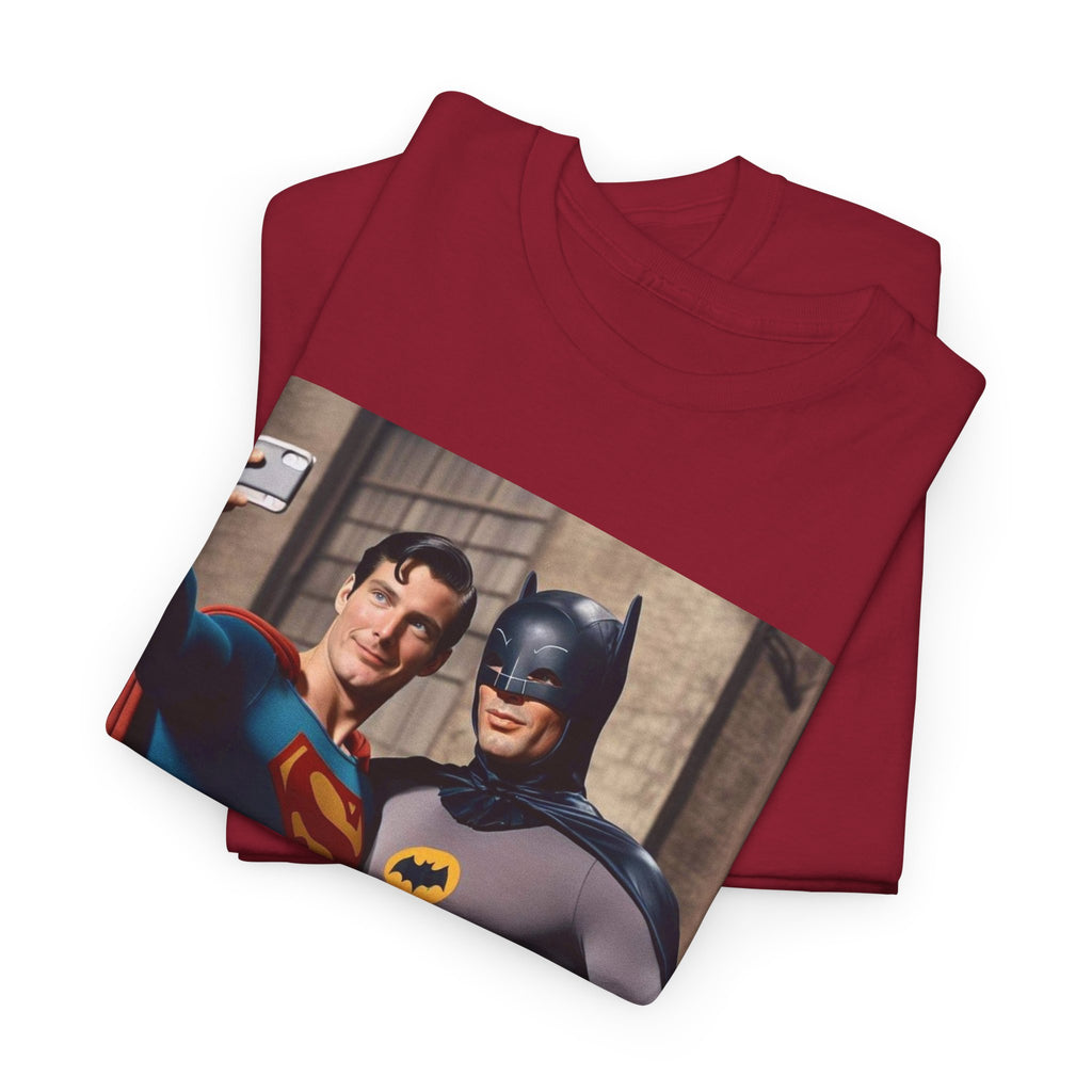 Retro Superhero Selfie - T shirt