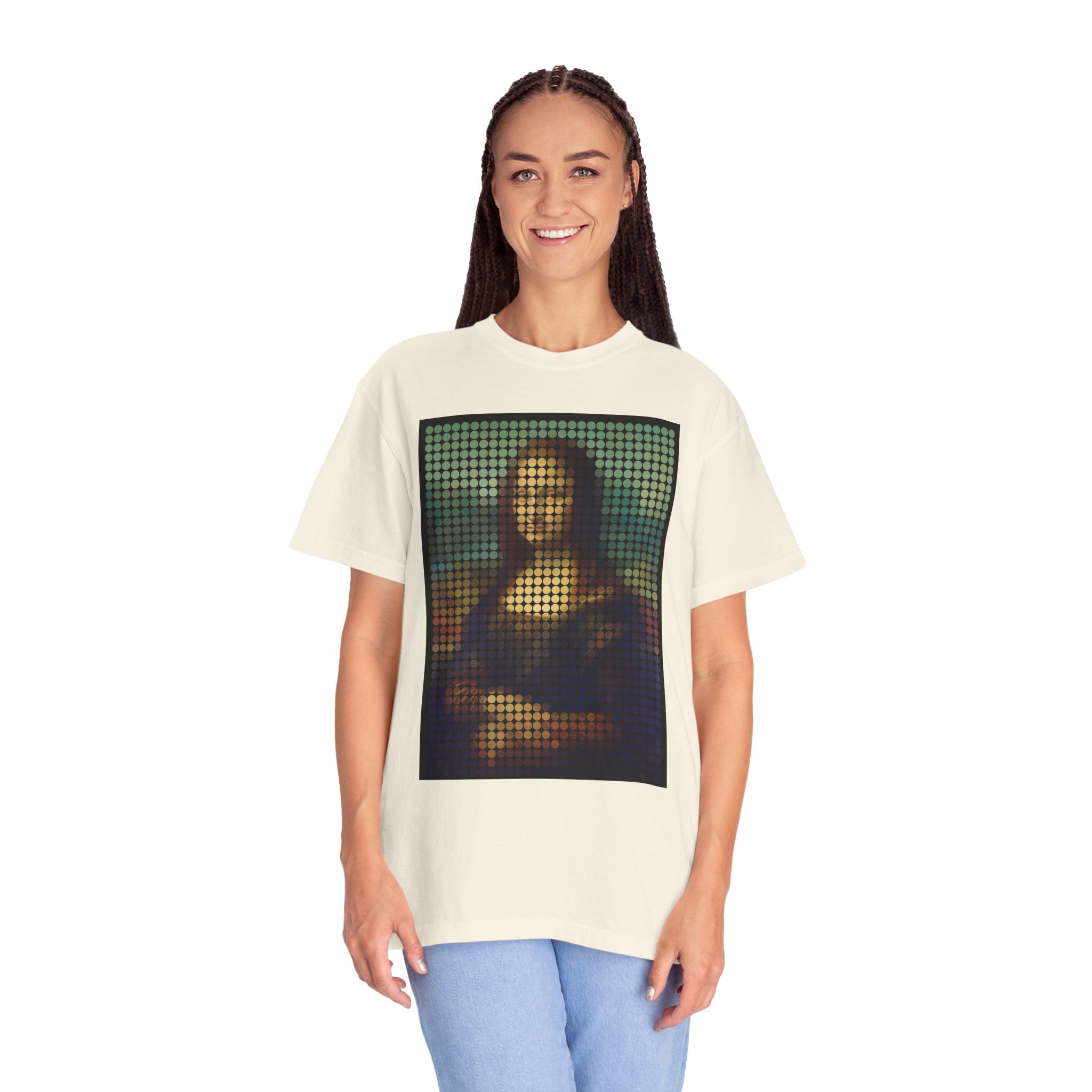 Mona Lisa Pixel Art — T-Shirt