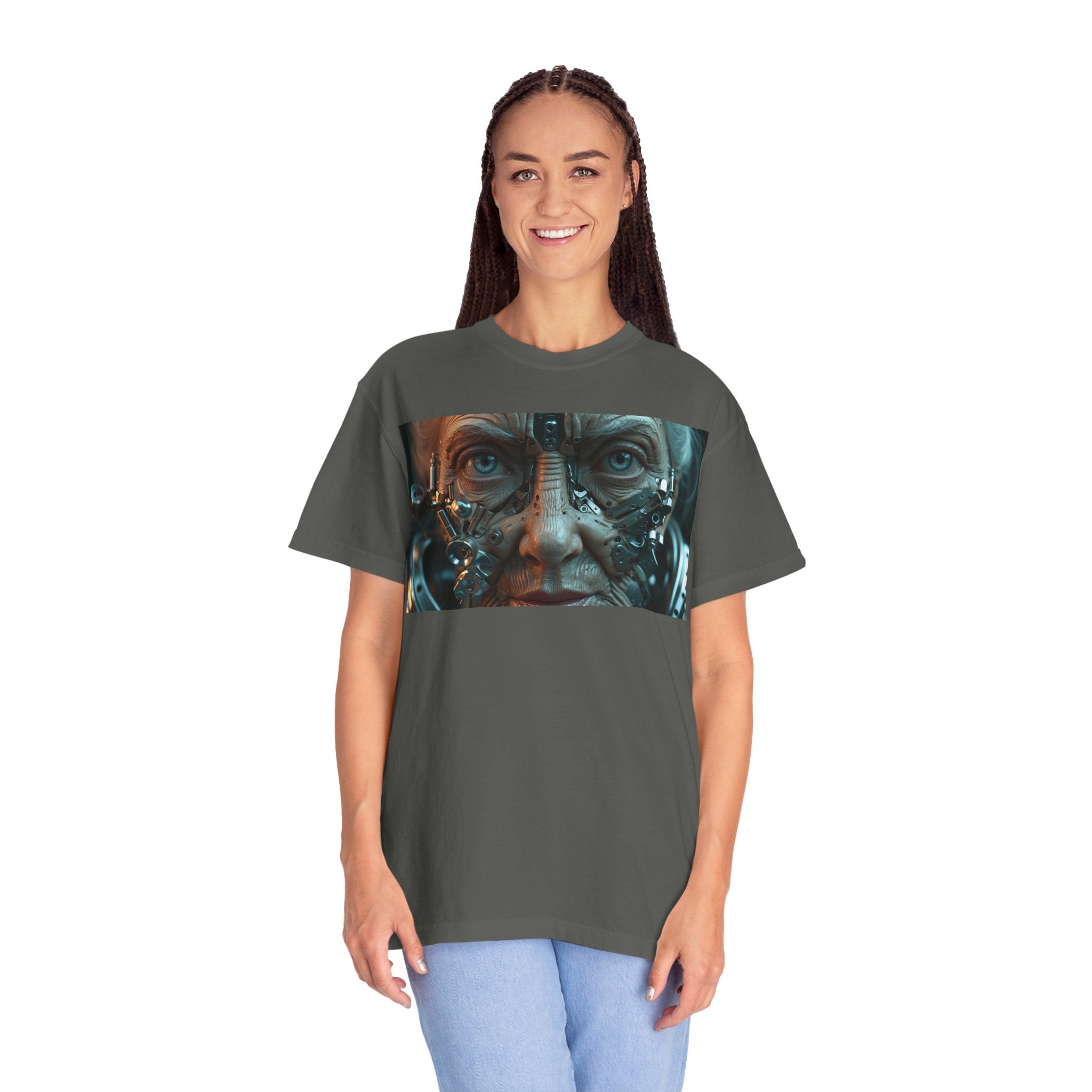 Cybernetic Old Face —T‑Shirt
