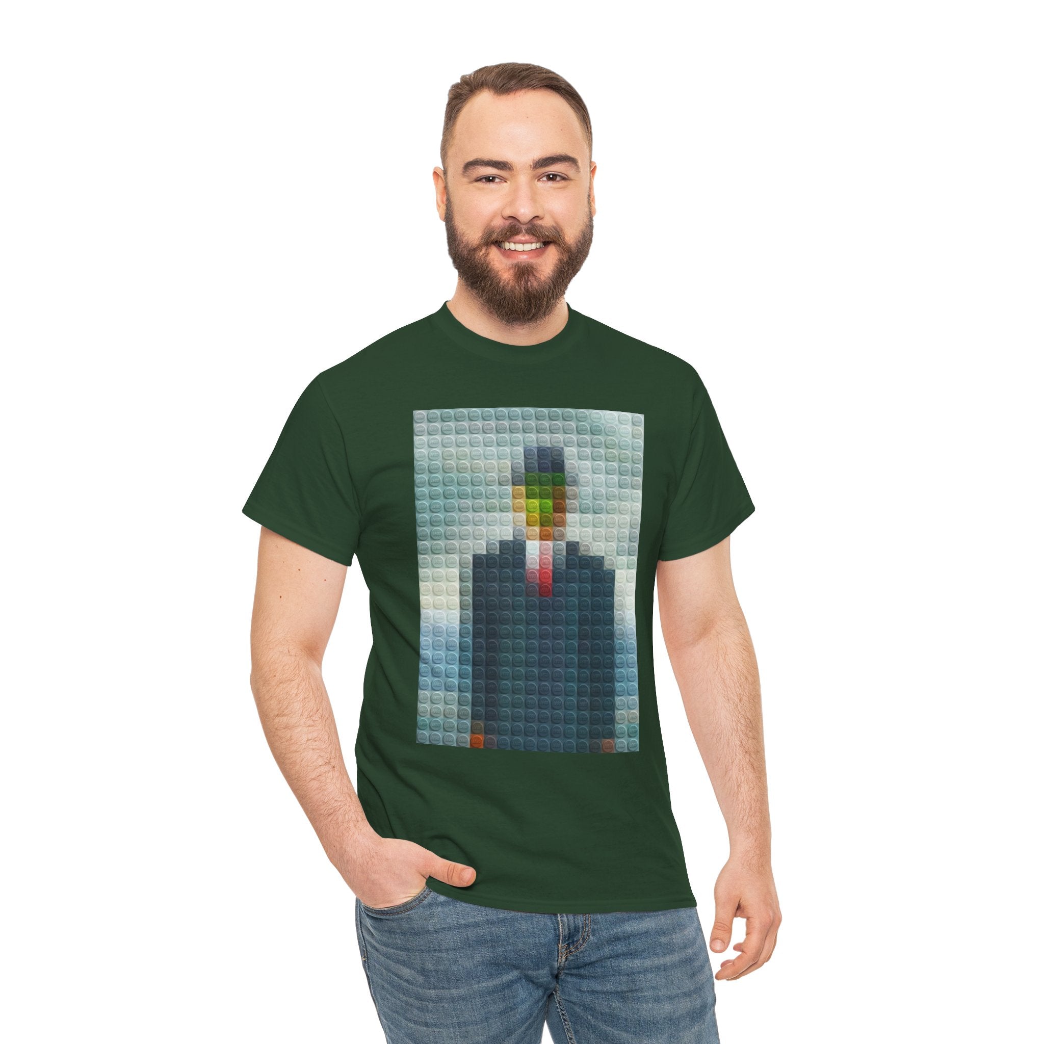 Surreal Pixelated Man - T-Shirt