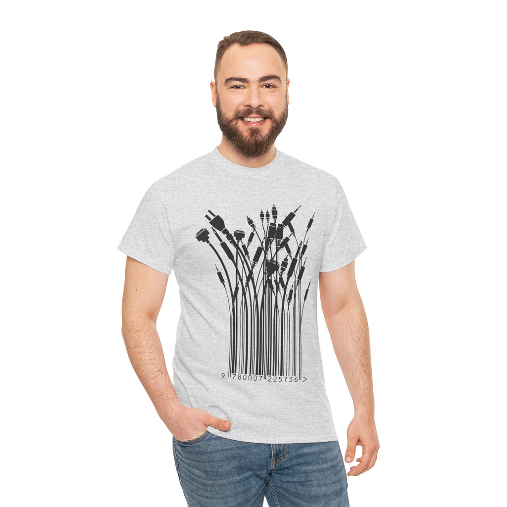 Barcode Wildflowers — T-Shirt